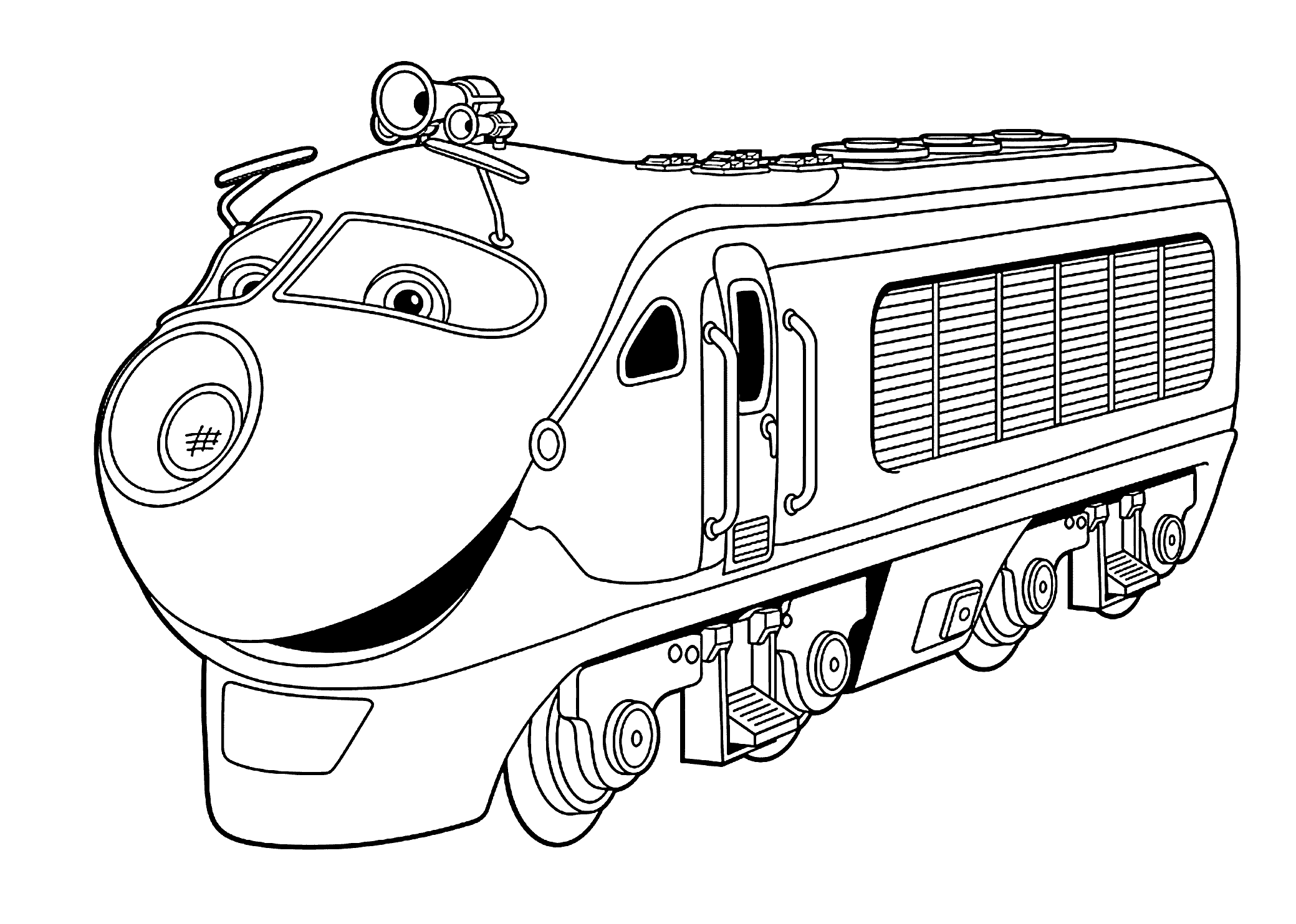 Adventures of a group of trainees Chuggington 17 Chuggington coloring